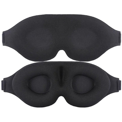 3D Black Sleep Mask